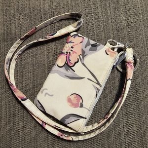 Vera Bradley Wristlet with Lanyard